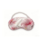 Silk Print Blackout Flight Eye Mask
