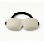 3D Contoured Adjustable Blackout Eye Mask
