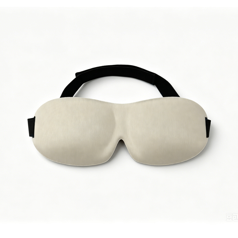 3D Contoured Adjustable Blackout Eye Mask