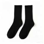 Vertical Ribbed Non-slip Travel Airline Socks
