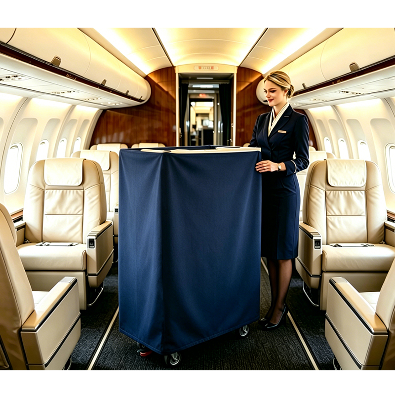 Aircraft catering trolley cover