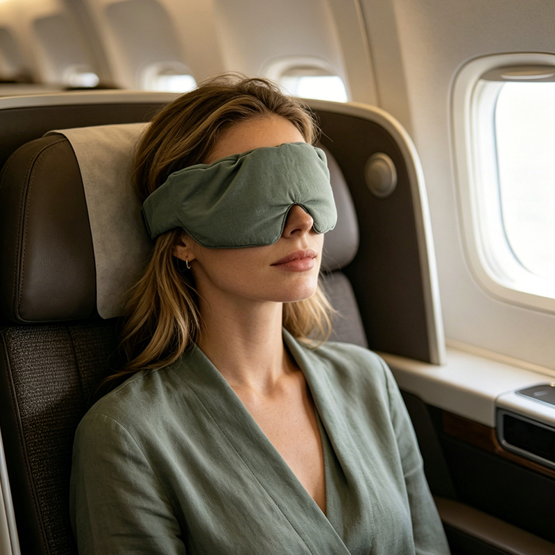 Calm Wraparound Flight Eye Mask