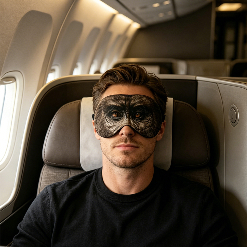 Animal Print Fun Travel Sleep Mask (3 Styles)