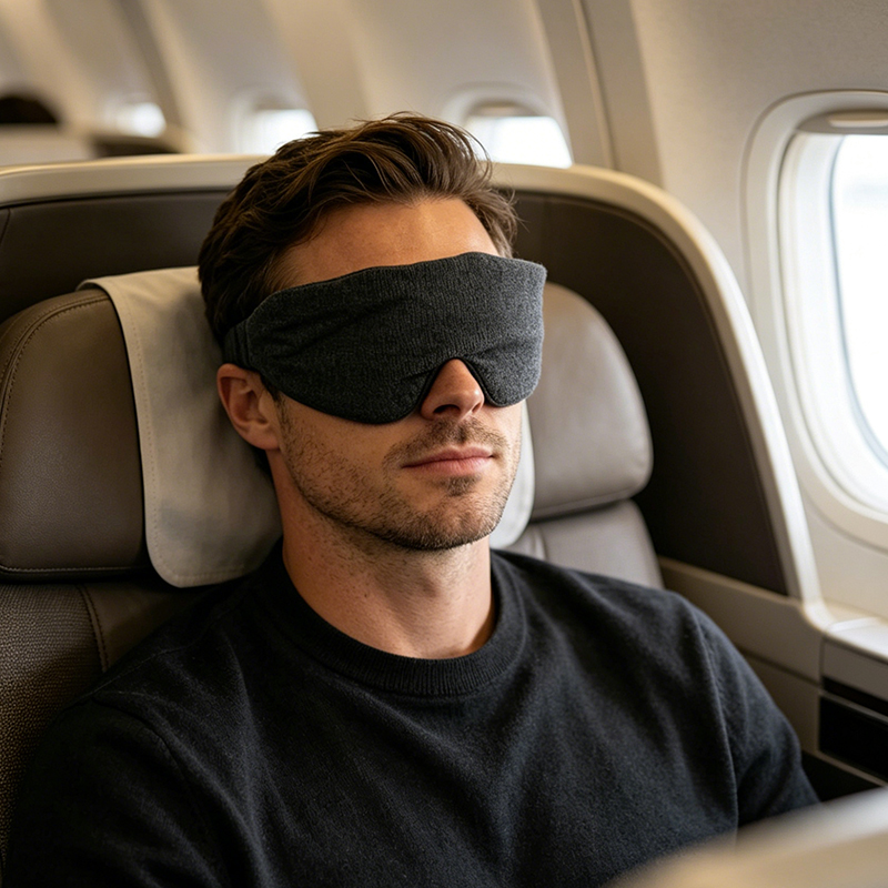Calm Wraparound Flight Eye Mask