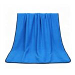 Bound Solid Color Aviation/Travel Blanket
