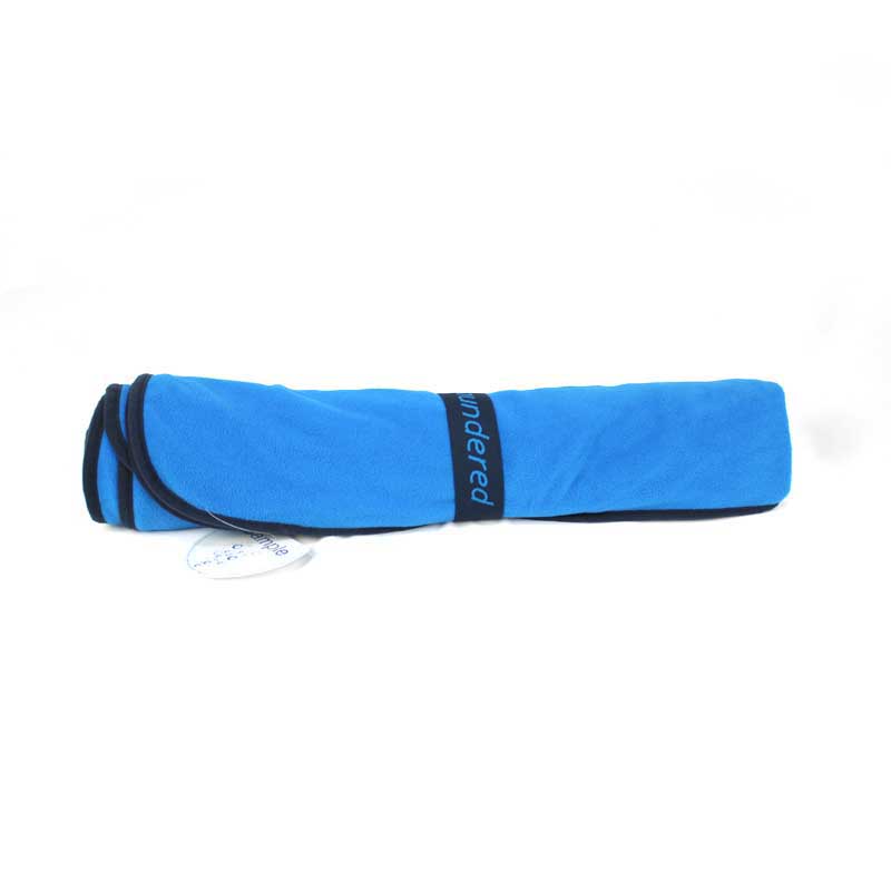 Bound Solid Color Aviation/Travel Blanket