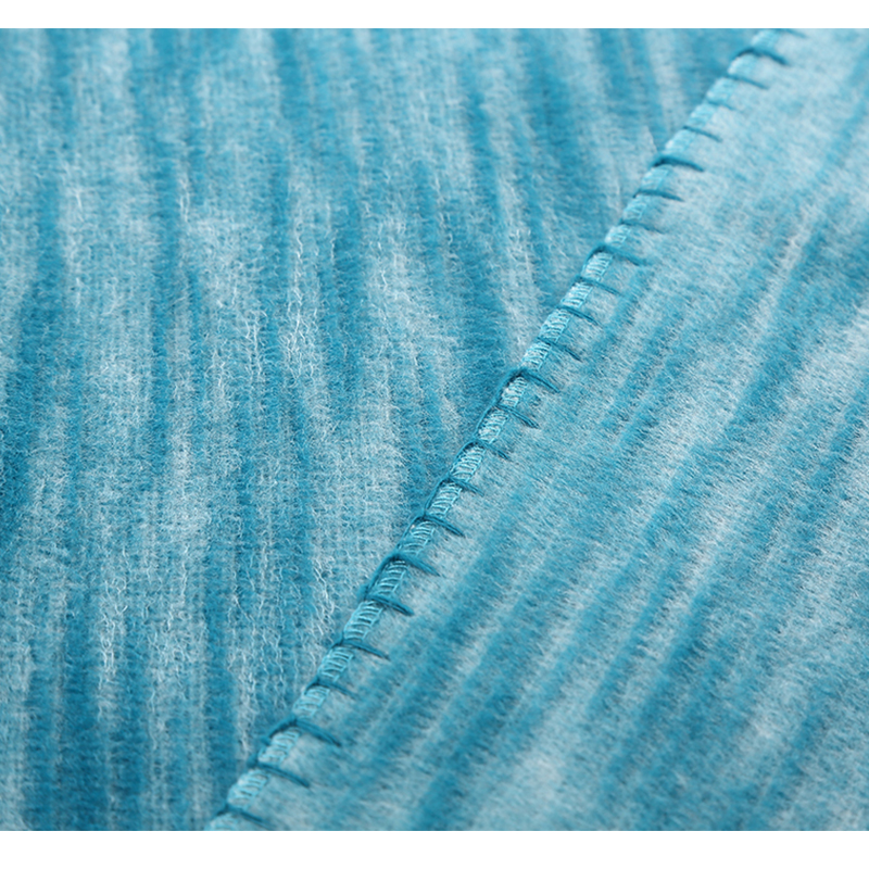 Bamboo Fiber Stripe Aviation Blanket