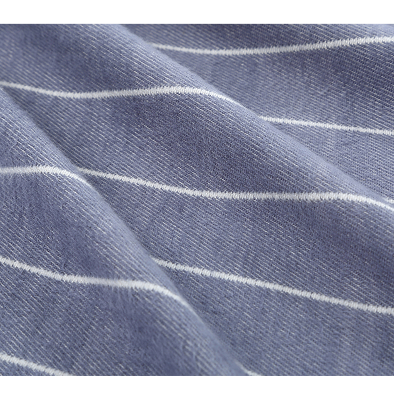 Bamboo Fiber Stripe Aviation Blanket